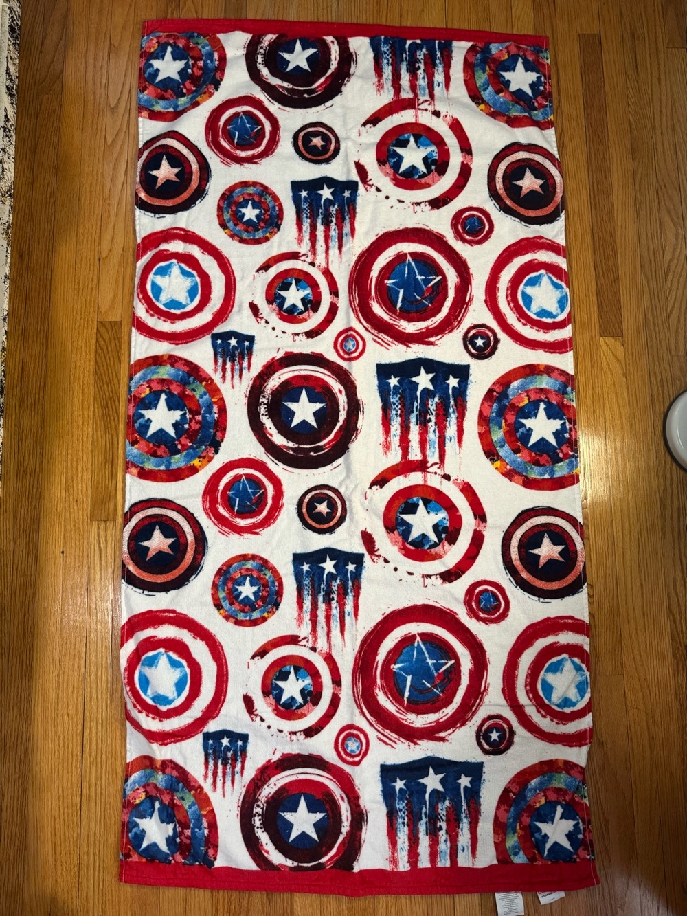 Marvel Captain America 75th Anniversary Beach Towel